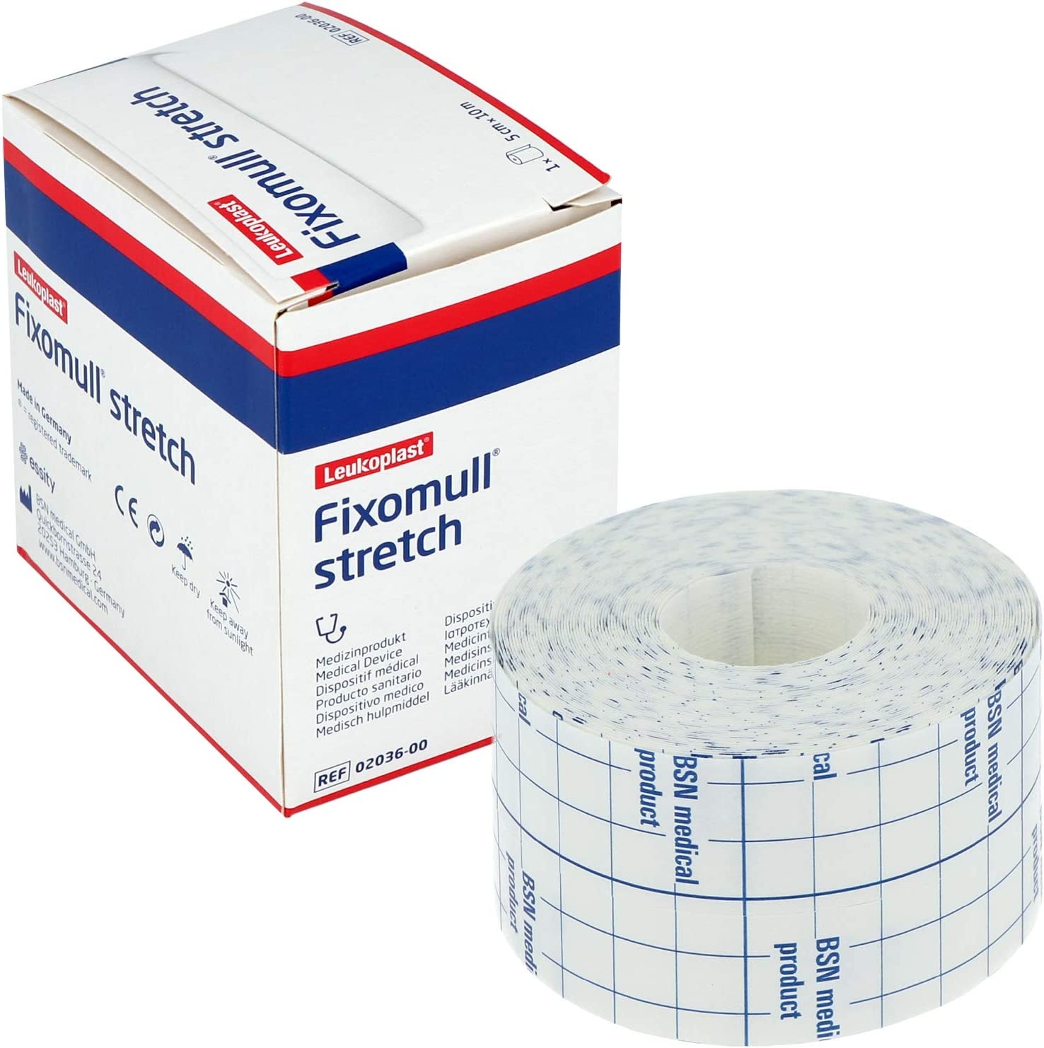 BSN Fixomull Stretch 10 meter - Diverse maten