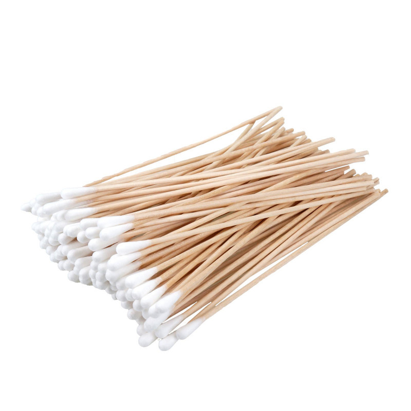 Wattenstaafjes met kleine tip (Ø 4 mm) - 15 cm -100 stuks