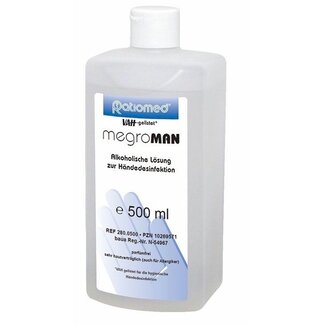 Ratiomed MegroMan handdesinfectie - 500 ml