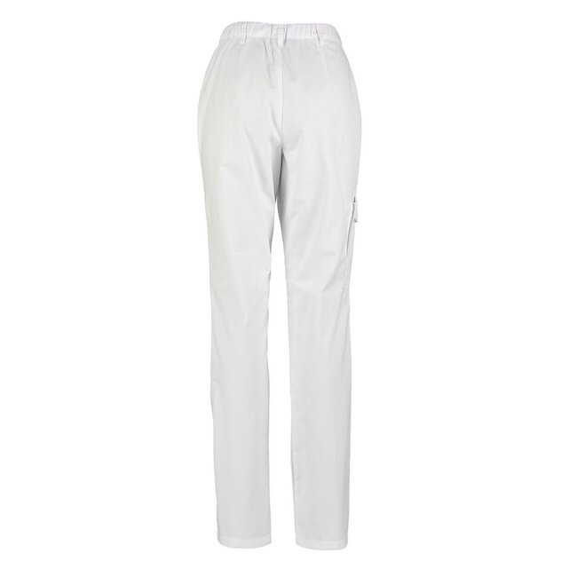 Haen Zorgkleding Pam – Witte Dames Zorgbroek / Pantalon