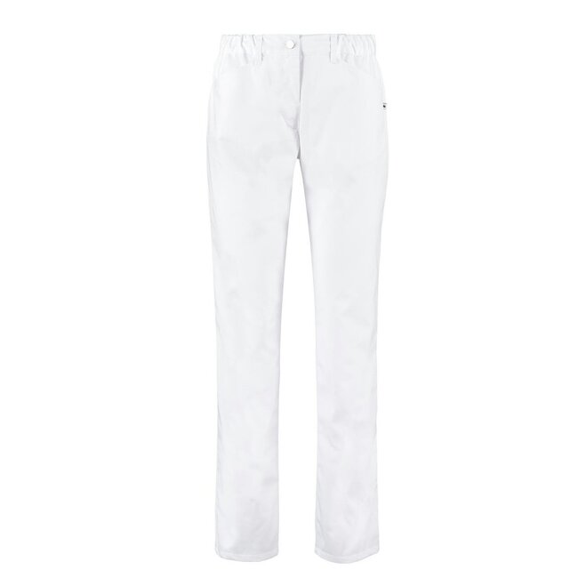 Haen Zorgkleding Pearl – Witte Dames Zorgbroek / Pantalon