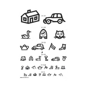 Kinderkaart Burghardt 1x vouwbaar