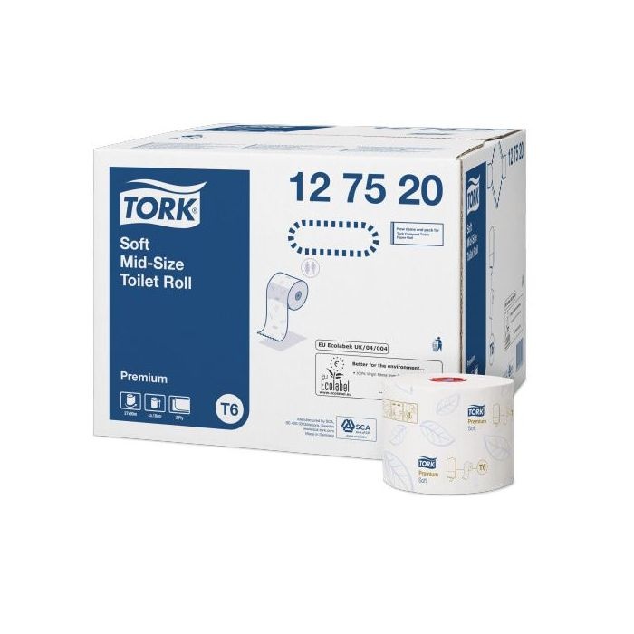 Tork Zacht Midi Toiletpapier 2 laags Premium T6