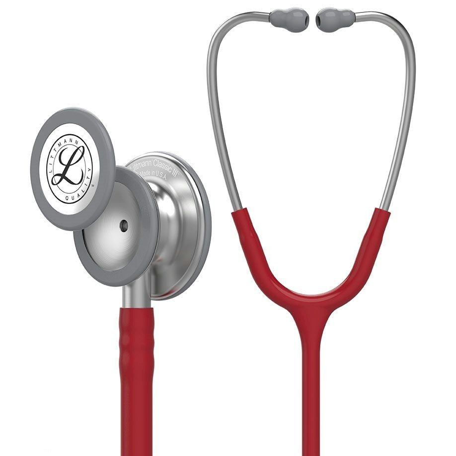 Littmann® Classic III Stethoscoop - Bordeaux Rood - 5627