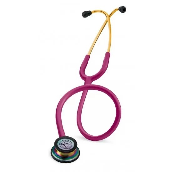Littmann® Classic III Stethoscoop - Framboos Rainbow Finish - 5806, foto 3 van 5