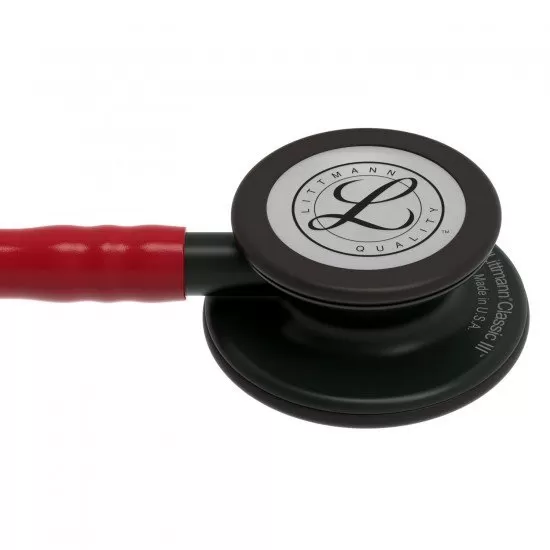 Littmann® Classic III Stethoscoop - Bordeaux Black Edition 5868, foto 2 van 6