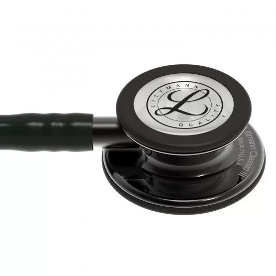 Littmann® Classic III Stethoscoop - Zwart Smoke Edition - 5811, foto 2 van 5