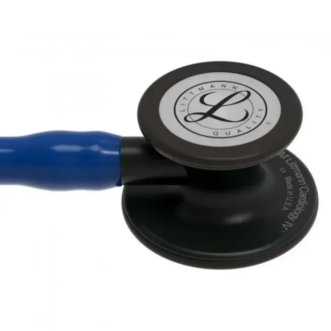 Littmann® Cardiology IV Dual Stethoscoop - Black Edition Navy Blue 6168