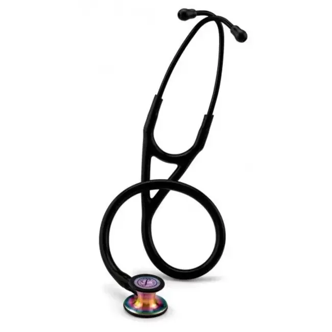 Littmann® Cardiology IV Dual Stethoscoop - Black Edition Rainbow Finish - 6165