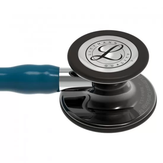 Littmann® Cardiology IV Stethoscoop - Caribbean Blue Smoke Edition Mirror - 6234, foto 3 van 6