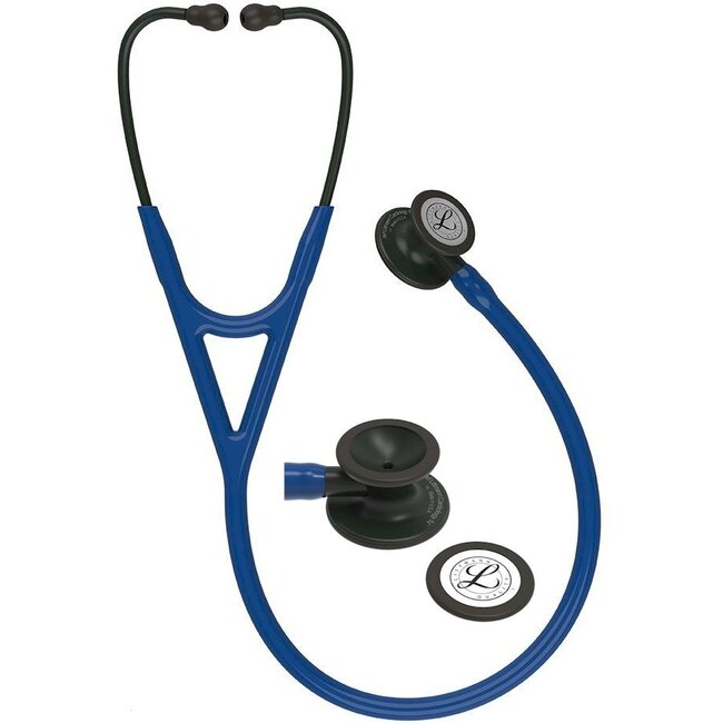 3M™ Littmann® Cardiology IV Dual Stethoscoop - Black Edition Navy Blue 6168