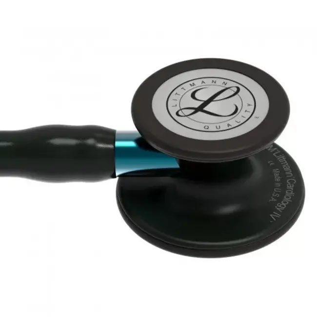 3M™ Littmann® Cardiology IV Dual Stethoscoop - Black Edition met Blauwe steel - 6201