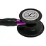 Littmann® Cardiology IV Stethoscoop - Black Edition met paarse steel - 6203