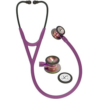 3M™ Littmann® 3M™ Littmann® Cardiology IV Dual Stethoscoop - Pruim Rainbow Finish met paarse steel - 6205