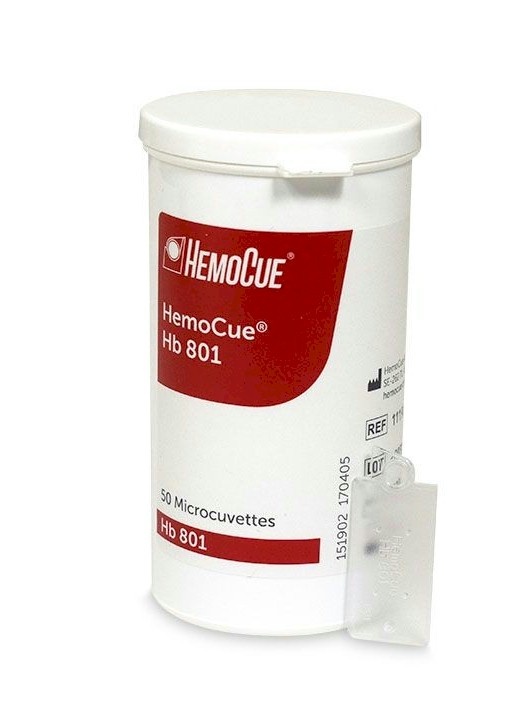 Hemocue Hb 801 cuvetten (50st.)