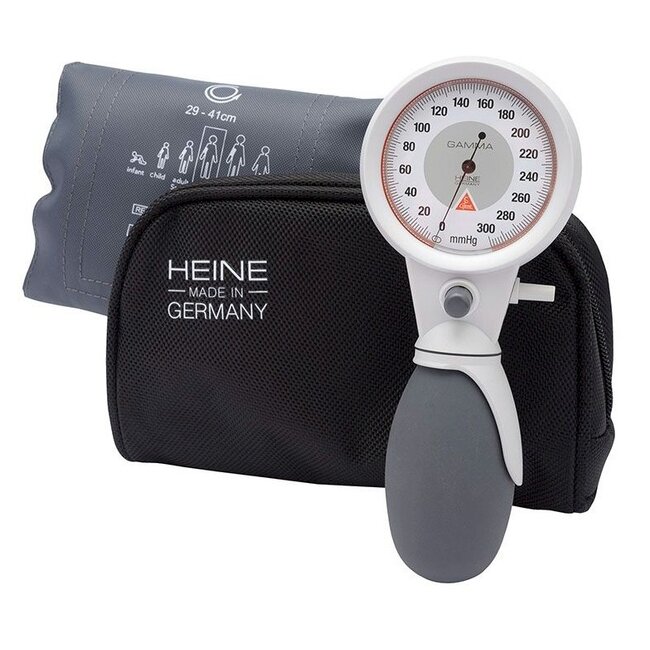 Heine Bloeddrukmeter GAMMA GP drukventiel, compleet met manchet in etui