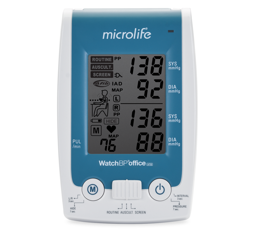 Microlife Watch BP Office AFIB Spreekkamer bloeddrukmeter, foto 2 van 5