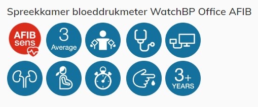 Microlife Watch BP Office AFIB Spreekkamer bloeddrukmeter, foto 4 van 5