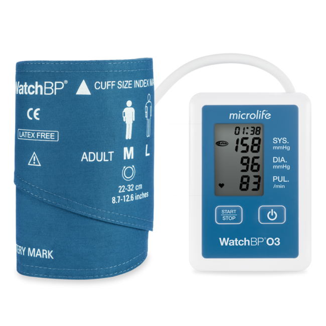 Microlife 24uurs bloeddrukmeter WatchBP O3 ABPM zonder AFIB