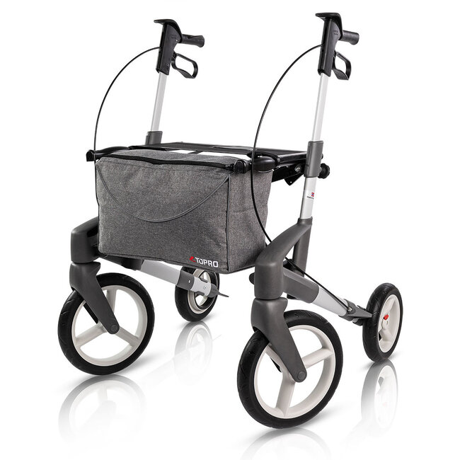 Topro Troja Olympos ATR/ ATR SLIM lichtgewicht rollator - Zilver