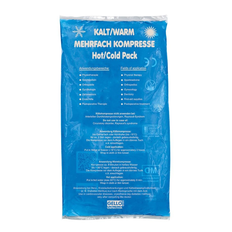 Gello Koud-warm kompres - 21 x 38 cm - Hot-cold pack