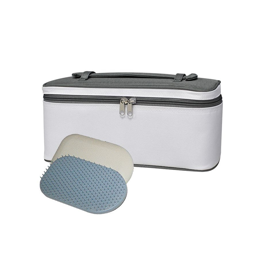 Vita-Med Professional Massageapparaat 3D – Inclusief Borstel, Schoen & Draagtas – 130W – Diepwerkende Vibratie- en Klopmassage – Wit, foto 2 van 4