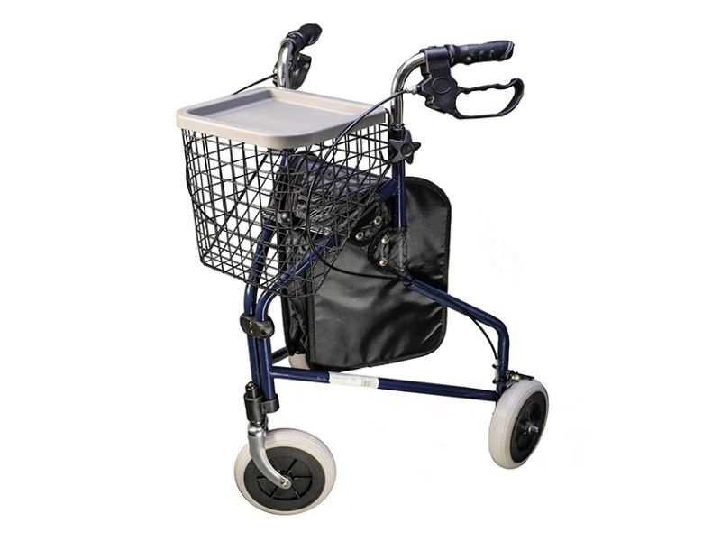 Driewiel rollator - Opvouwbaar