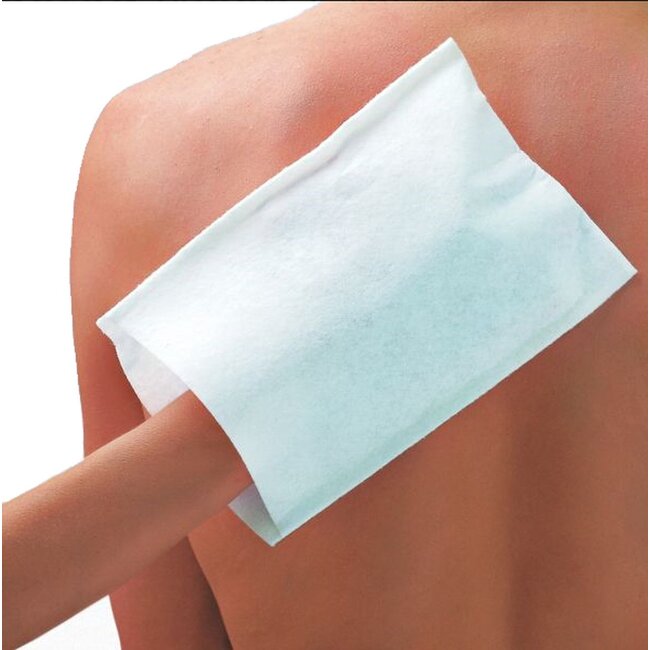 Vochtige wegwerp washandjes - met Aloë Vera - 8 stuks.