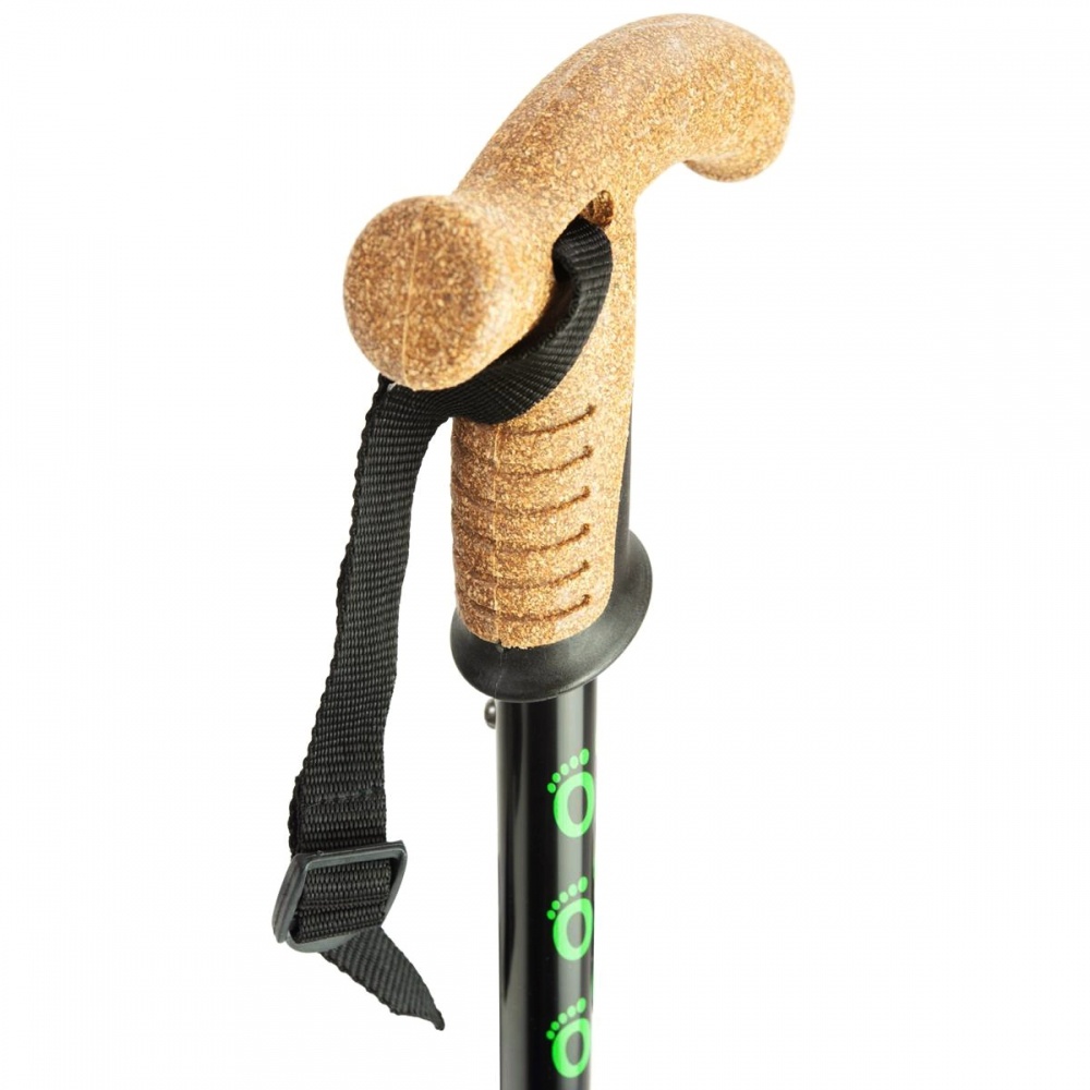 Flexyfoot Wandelstok met kurken handvat, foto 2 van 5