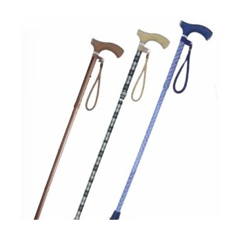 Wandelstok met Soft Grip handvat