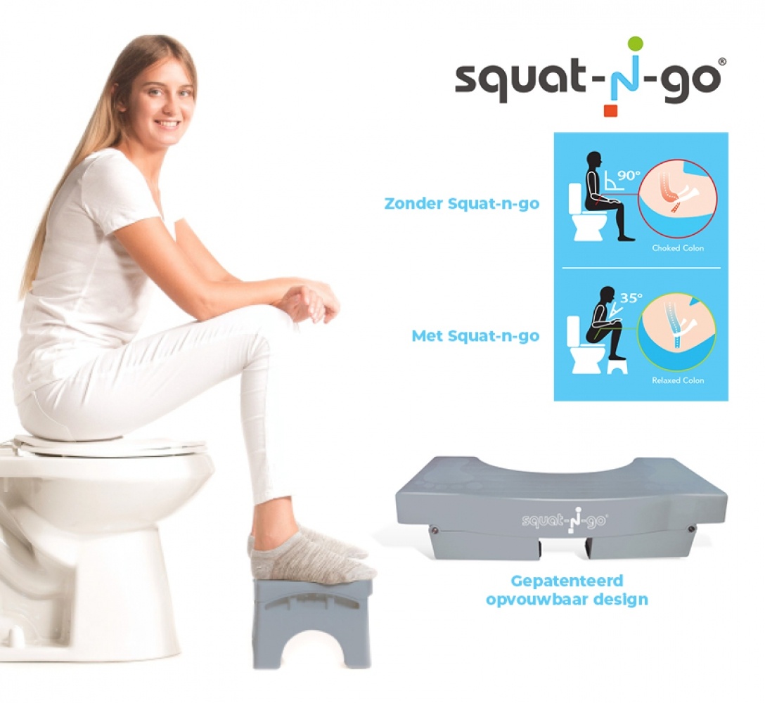 Squat-N-Go Opvouwbaar toiletkrukje, foto 2 van 5