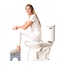 Opvouwbaar toiletkrukje
