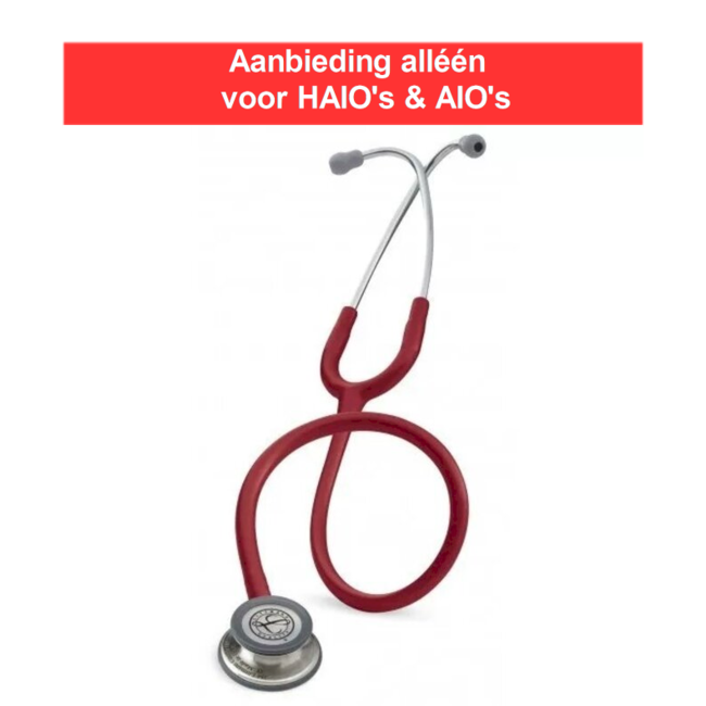 3M™ Littmann® Classic III Stethoscoop - Bordeaux Rood 5627