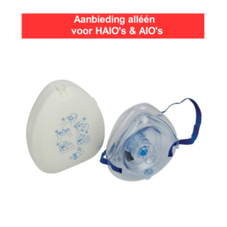 VosMed pocketmask beademingsmasker in hard kunststof etui