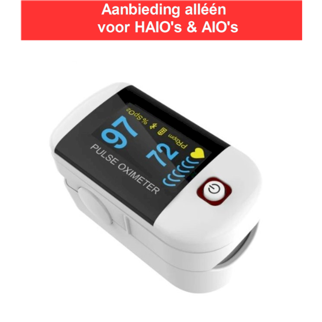 MD-288 Pulsoximeter Deluxe: OLED kleurenscherm en Bluetooth