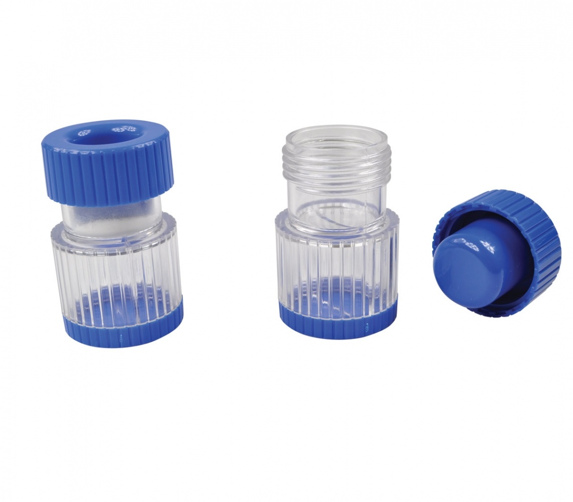 Pillenvergruizer / Pillenmaler - Blauw-transparant, foto 4 van 4
