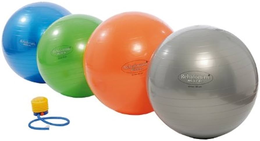 RFM Gymbal - Fitness Bal - Ø 65 of 75 cm - incl. pompje, foto 2 van 5