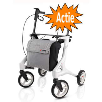 Topro Troja Pegasus Carbon ultra lichtgewicht rollator- Wit