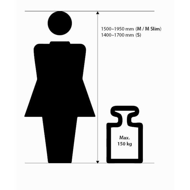 Topro Troja Olympos ATR/ ATR SLIM lichtgewicht rollator - Zwart