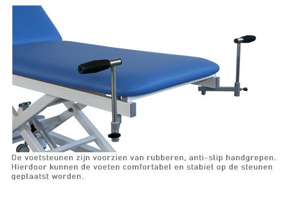 Wesseling Praxis 2 Elite - elektrisch in hoogte verstelbare onderzoeksbank, foto 6 van 6