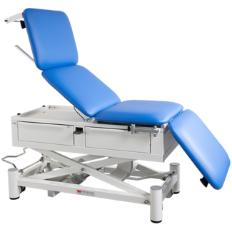 Wesseling Praxis 4 Comfort Elite - elektrisch in hoogte verstelbare onderzoeksbank