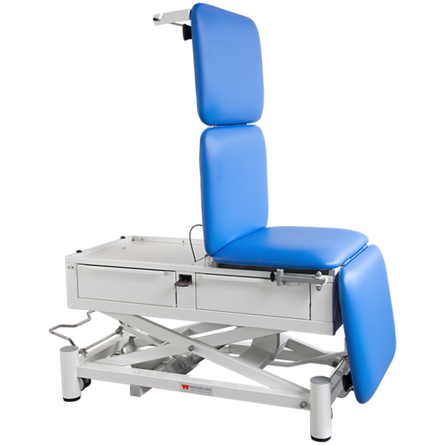 Wesseling Praxis 4 Comfort Elite - elektrisch in hoogte verstelbare onderzoeksbank