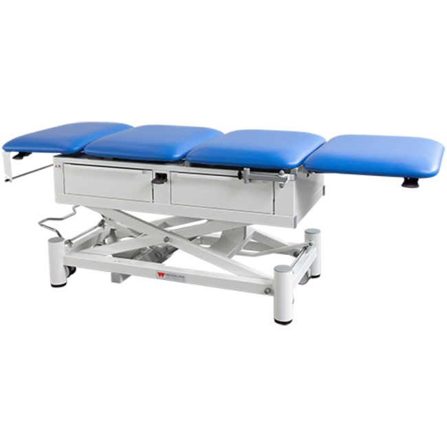 Wesseling Praxis 4 Comfort Elite - elektrisch in hoogte verstelbare onderzoeksbank