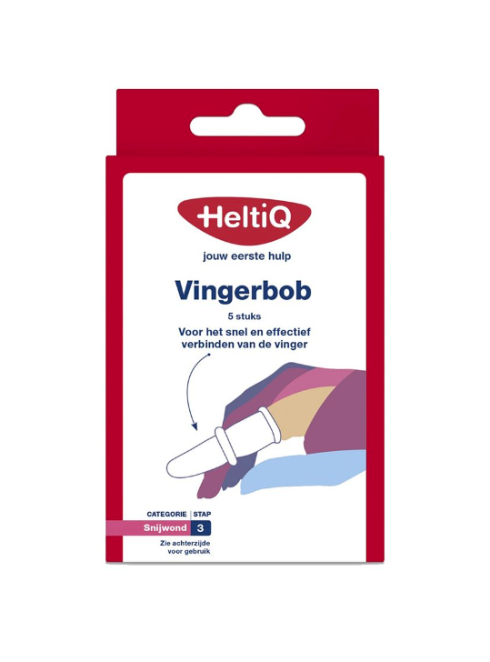 Vingerbob vingerverband, 5 stuks