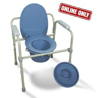 Toiletstoel Blue - in hoogte verstelbaar - Online only deal