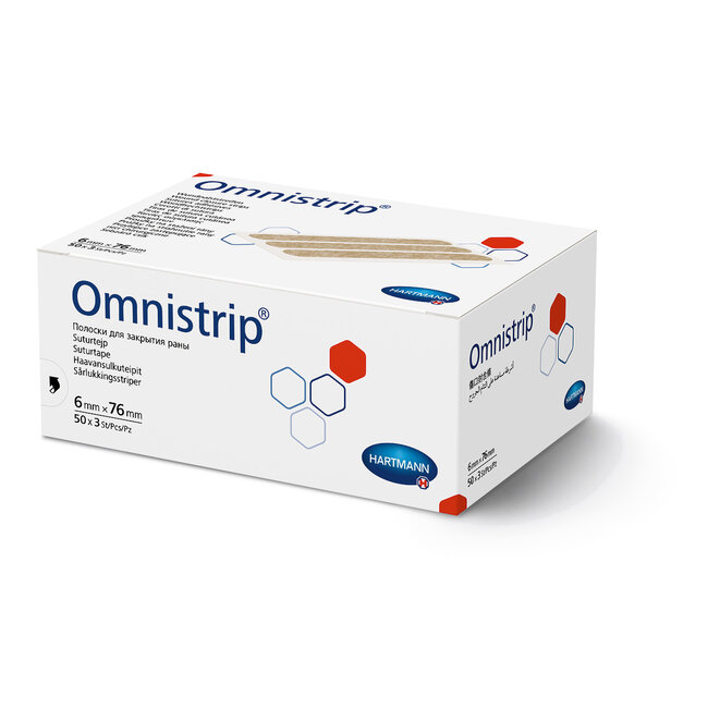 Omnistrip Wondhechtstrips 6mmx38mm (10x6 strips)