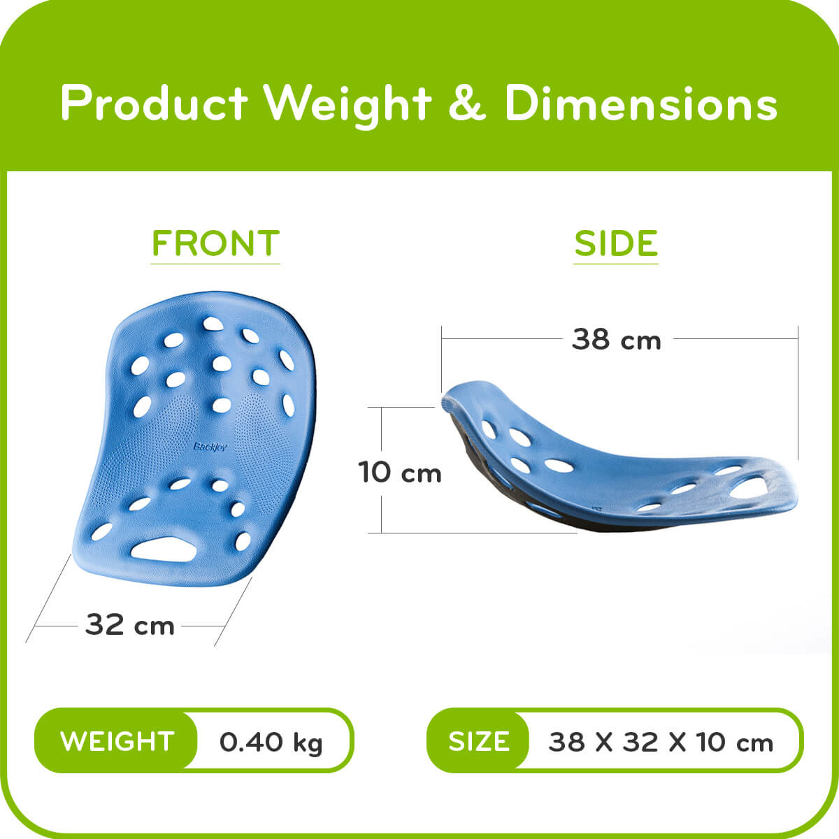 Backjoy Zit- en rugkussen - Backjoy Sitsmart posture plus, foto 4 van 6