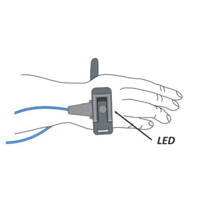 Gima Neonatale probe los - voor Gima Oxy-10 Pulse Oximeter