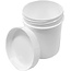 Plastic Potjes met Deksel - 25 ml - 10 stuks - Reispotjes Hervulbaar klein - Cosmetica potje - Lege Potjes - Zalfpotje - Copy