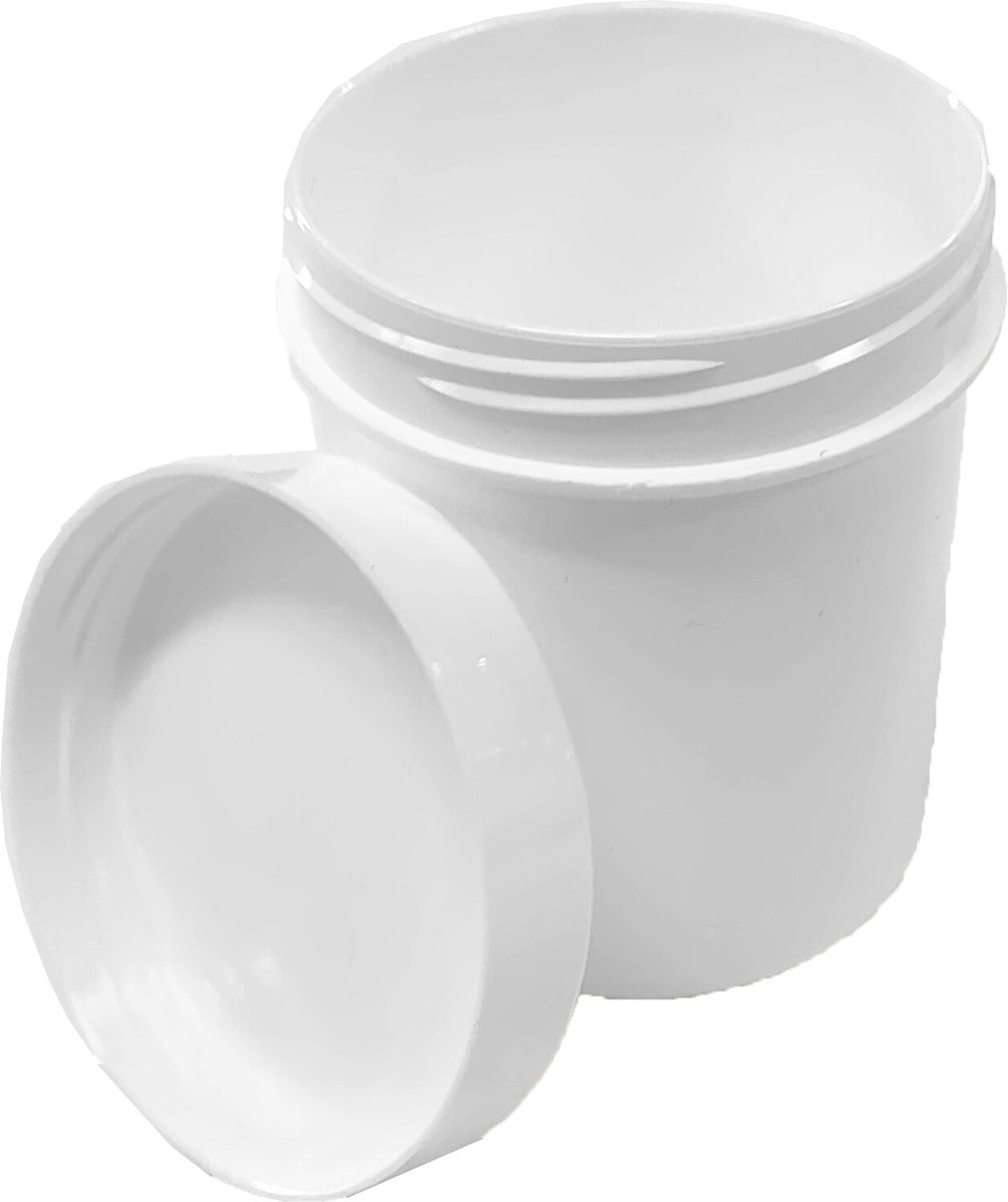 Plastic Potjes met Deksel - 60 ml - 8 stuks - Reispotjes Hervulbaar - Cosmetica potje - Lege Potjes - Zalfpotje, foto 2 van 2